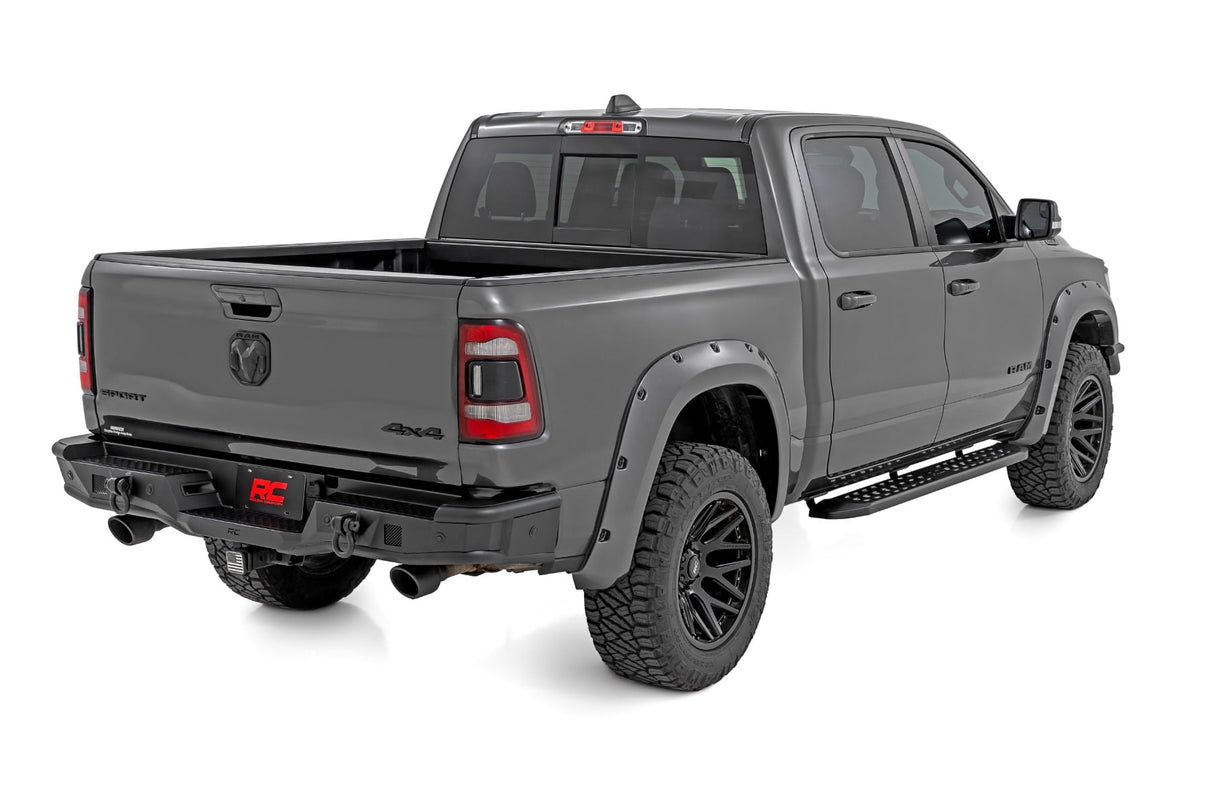 Rough Country Tubular Rear Bumper Ram 1500 2019-2024