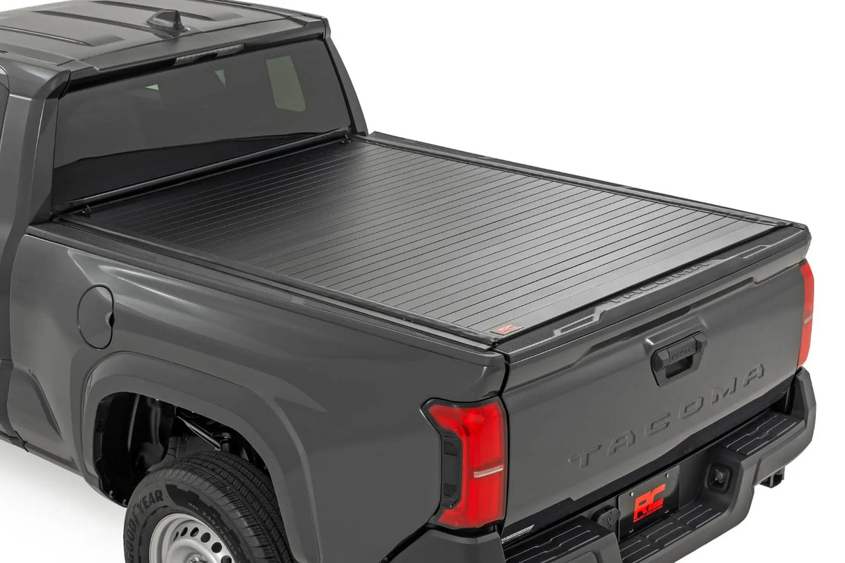 Rough Country Hard Roll Up Bed Cover Toyota Tacoma 2WD/4WD 2024-2026 50415551-config