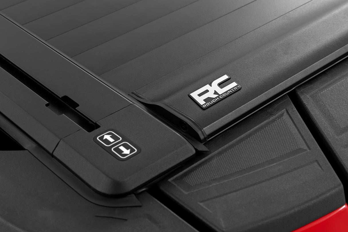Rough Country Powered Retractable Bed Cover Chevy GMC 2500HD 3500HD