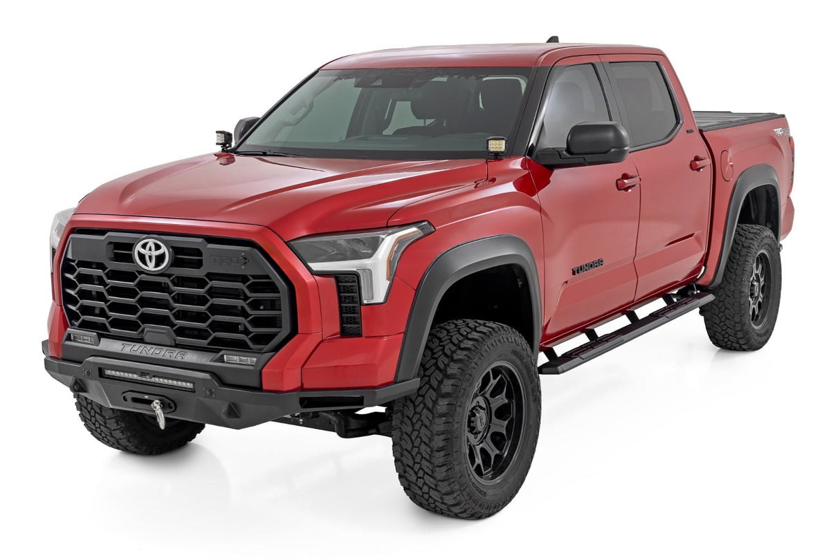 Rough Country TR2 Aluminum Running Boards for 2022-2026 Toyota Tundra