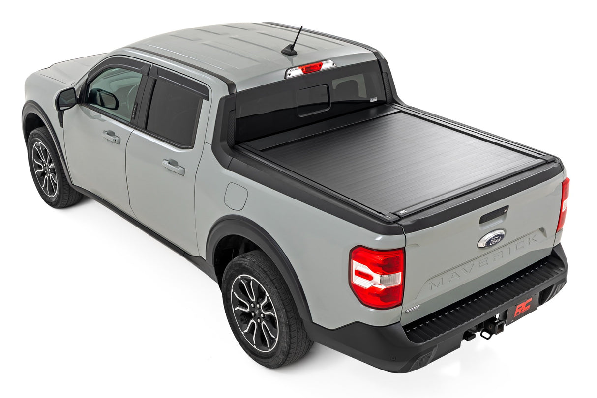 Rough Country Powered Retractable Bed Cover for Ford Maverick 2022-2026