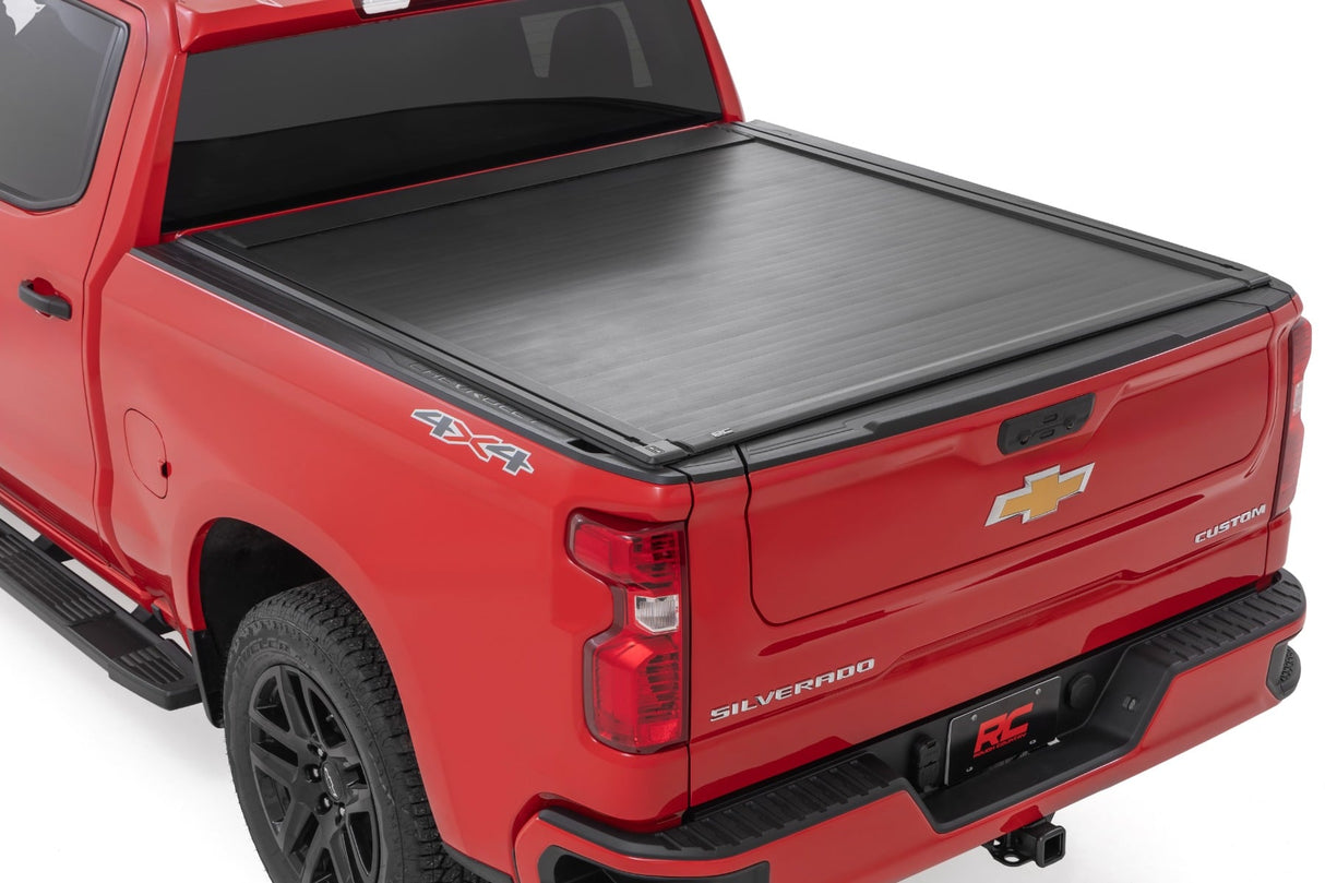 Rough Country Powered Retractable Bed Cover Chevy GMC 1500 5'10"