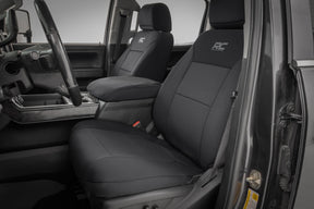 Rough Country Neoprene Seat Covers for Chevy/GMC 2500HD/3500HD 2014-2026