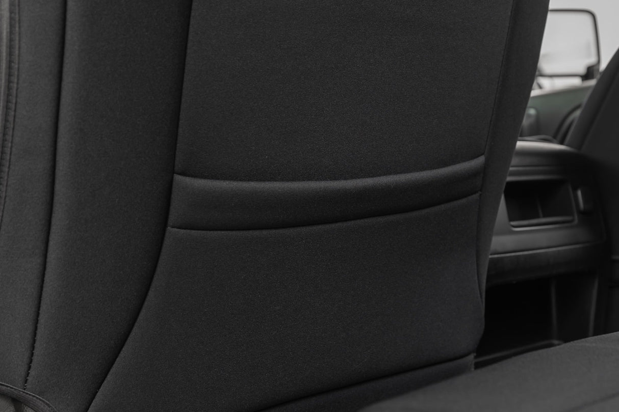 Rough Country Neoprene Seat Covers for Chevy/GMC 2500HD/3500HD 2014-2026