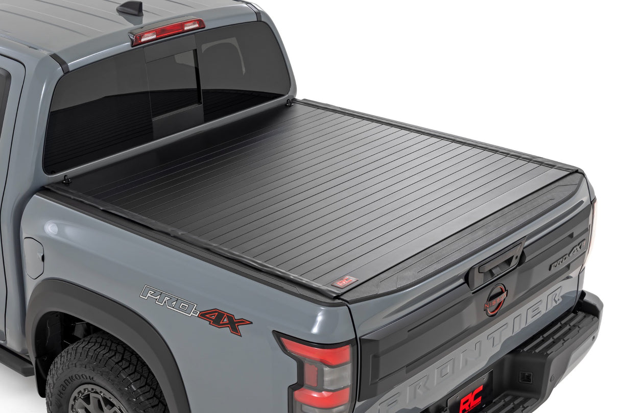Rough Country Hard Roll-Up Bed Cover Nissan Frontier 2022-2026