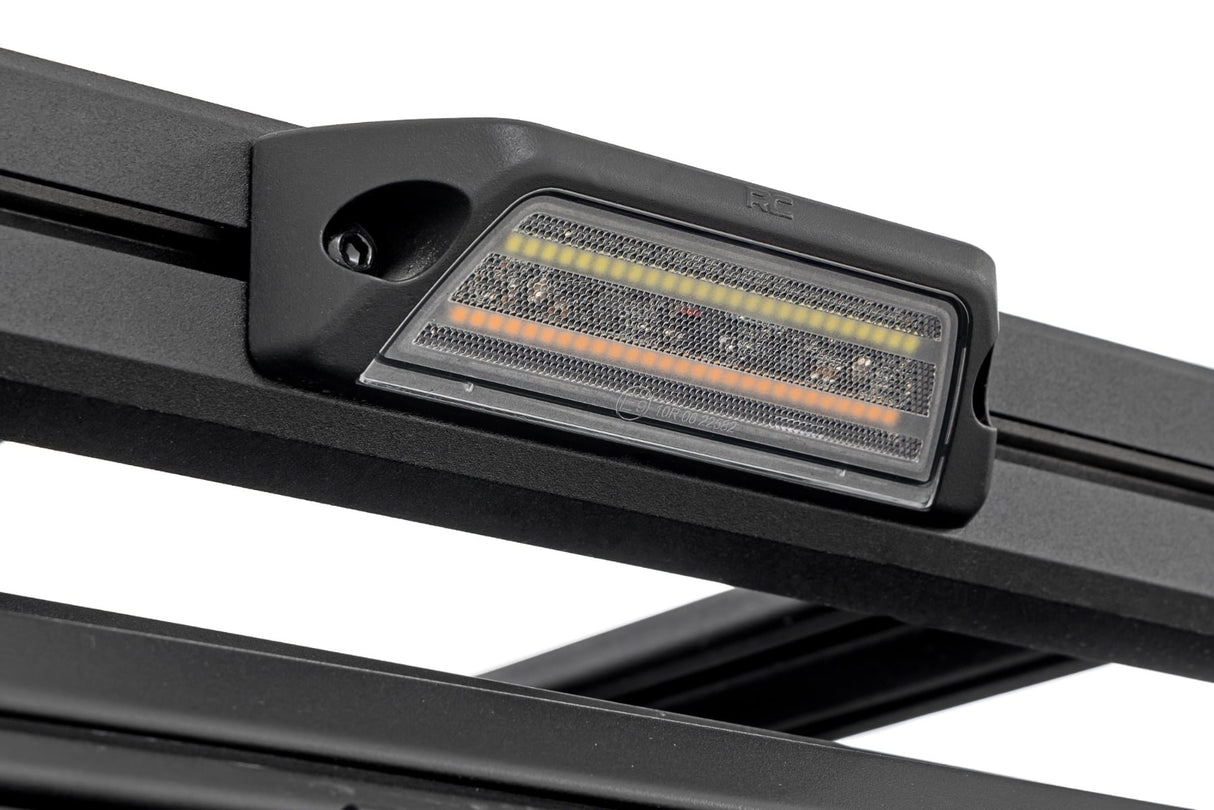 Rough Country 6-Inch Angled LED Light Pods White/Amber Pair