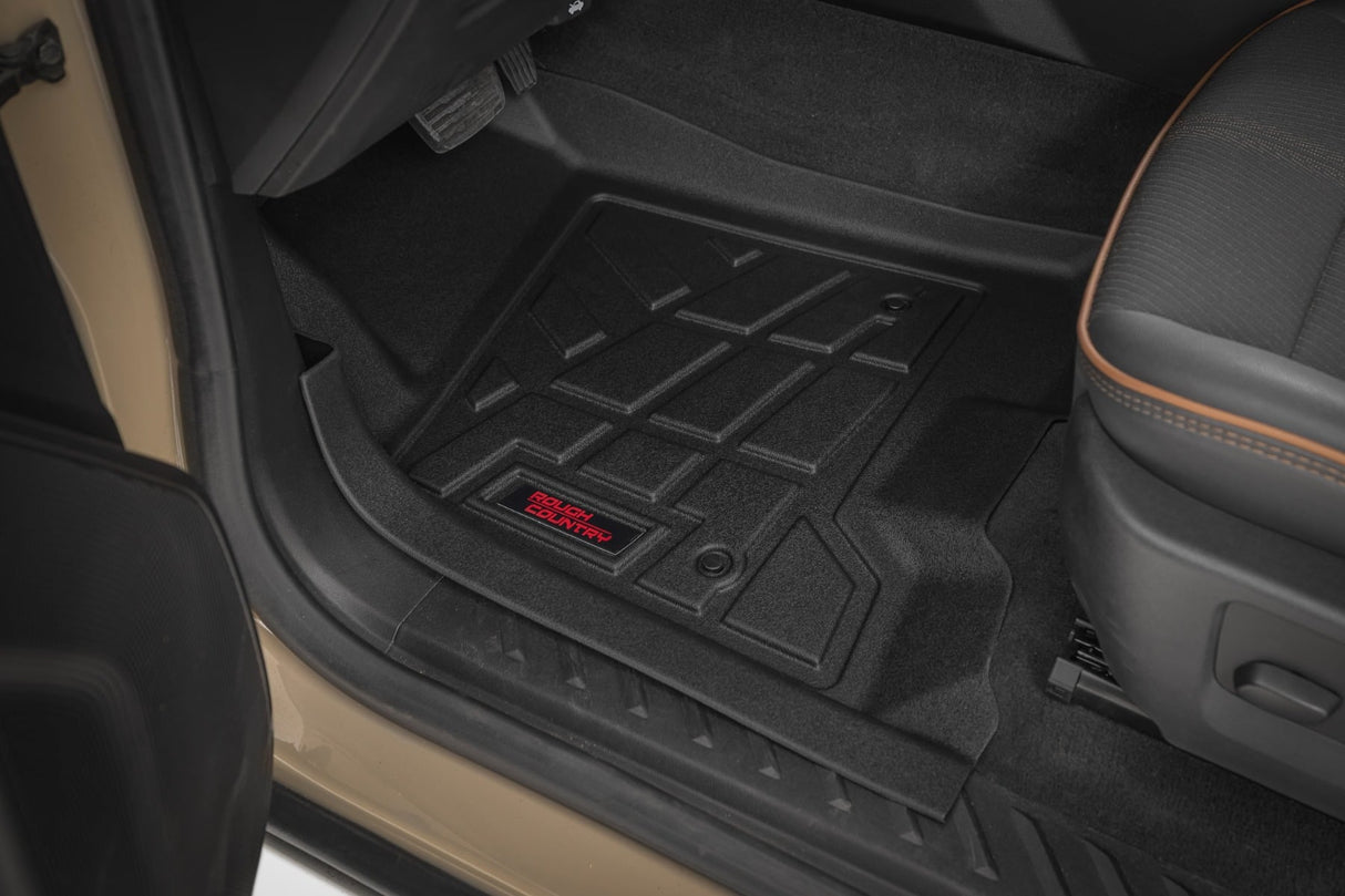 Rough Country Sure-Fit Floor Mats for Chevy GMC Canyon Colorado