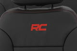 Rough Country Leather Seat Covers for Chevy Silverado Sierra 1500