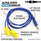 RUGGED Wired Driver Only Communication Kit with RDH16 Radio