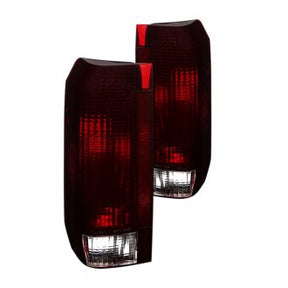 Complete Performance BLEM Smoked Red Tail Lights - 1980-1997 Ford F-Series & Bronco Complete Performance