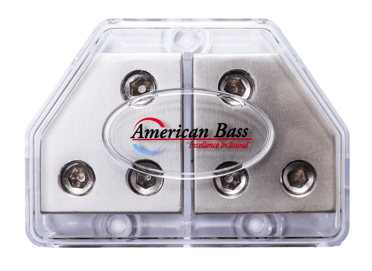 American Bass AB-DB2040 — 0 Gauge Power Distribution Block