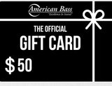 American Bass Audio Gift Card