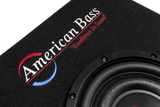 American Bass Downfire Subwoofer Enclosure for Titanium Slim 8”