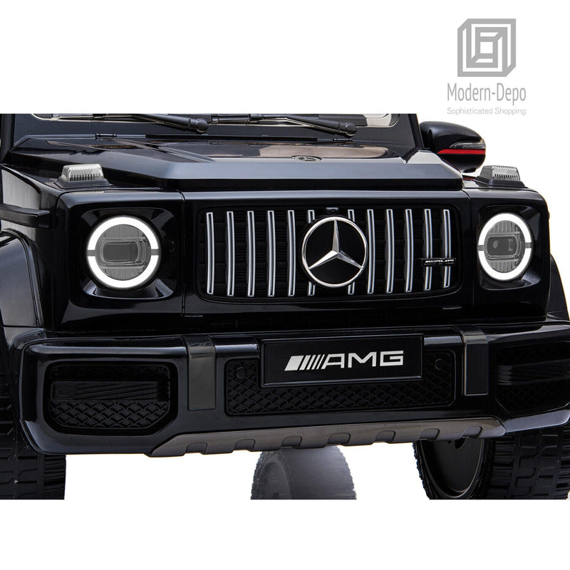AMG G63 Licensed Ride On Car with Remote Control and Music - 12V SUV Toy by Mercedes Benz