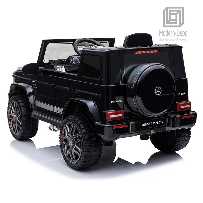 AMG G63 Licensed Ride On Car with Remote Control and Music - 12V SUV Toy by Mercedes Benz