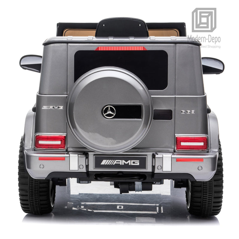 AMG G63 Licensed Ride On Car with Remote Control and Music - 12V SUV Toy by Mercedes Benz