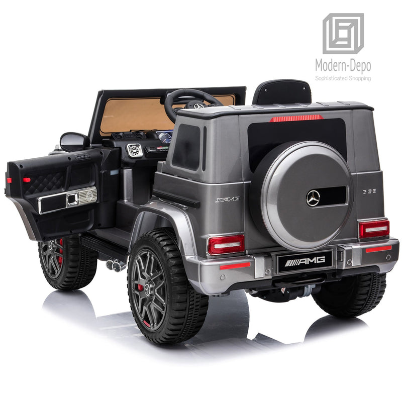 AMG G63 Licensed Ride On Car with Remote Control and Music - 12V SUV Toy by Mercedes Benz