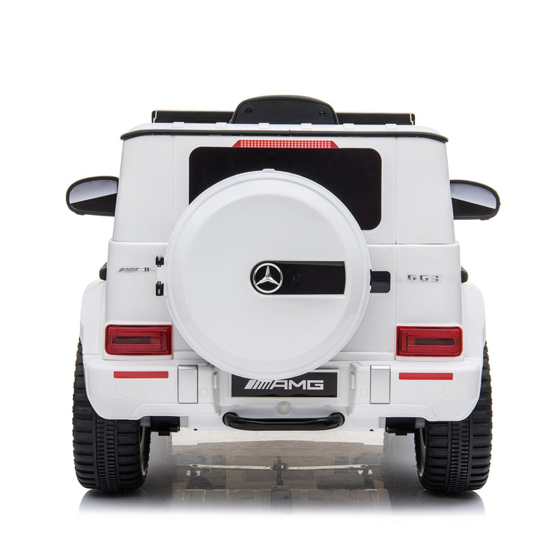 AMG G63 Licensed Ride On Car with Remote Control and Music - 12V SUV Toy by Mercedes Benz