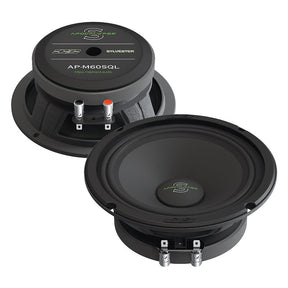 Deaf Bonce Apocalypse AP-M60SQL 6.5" 150W RMS Sylvester Midrange Speakers (Pair) Deaf Bonce