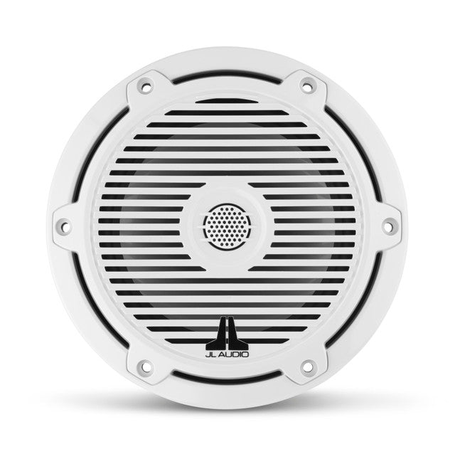 JL Audio M3-650X-C-Gw 6.5" 120W RMS Marine Coaxial Speakers - Gloss White Grilles (Pair)
