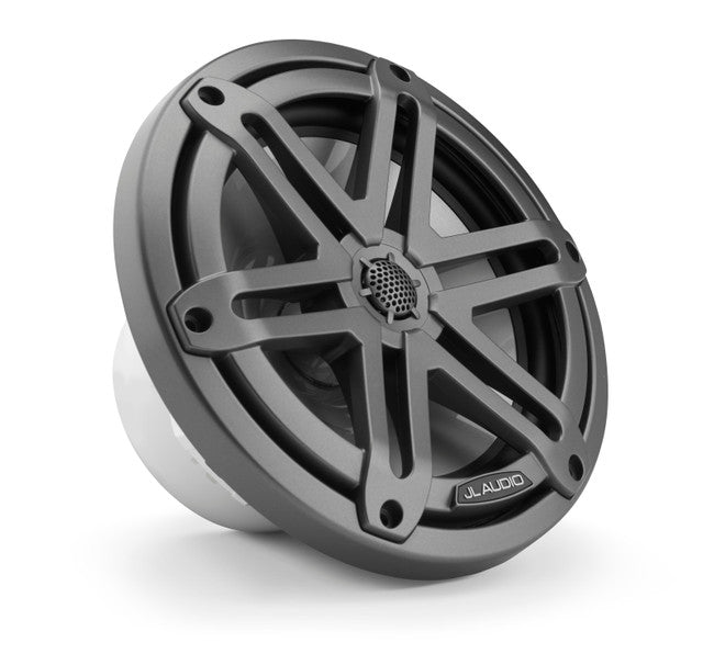 JL Audio M3-770X-S-Gm 7.7" 225W Marine Coaxial Speakers (Pair) - Gunmetal Sport Grilles