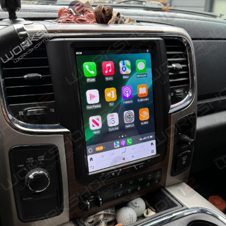 Dodge RAM 2014-2023 Workshop 12 Tesla-Style Screen