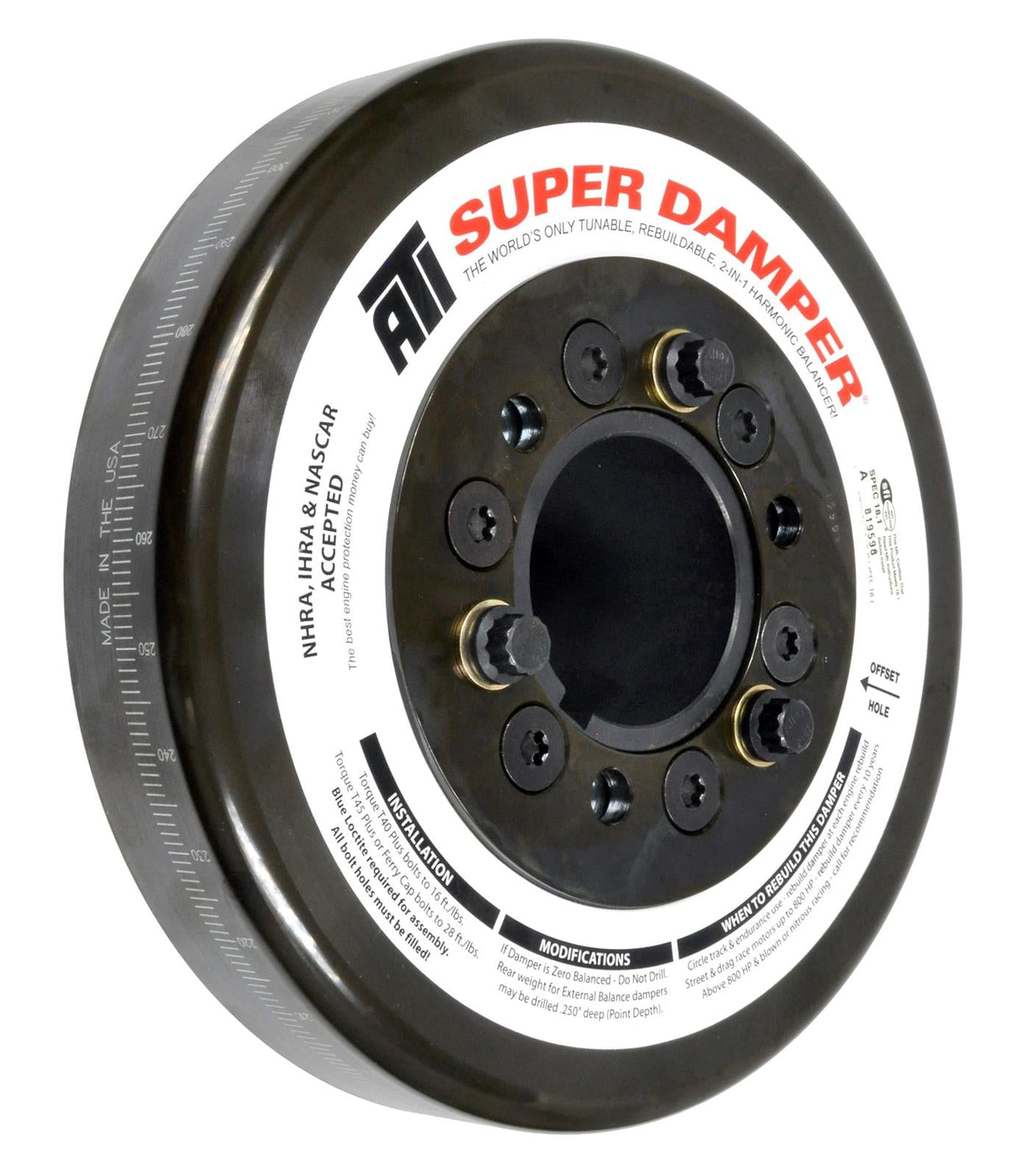 ATI Super Damper Caterpillar 3208 SFI Race Only