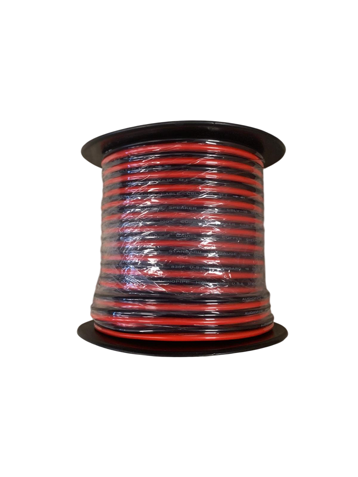 Audiopipe CBLV-16-100RBC 100% Copper 16 Gauge Speaker Wire 100FT Audiopipe