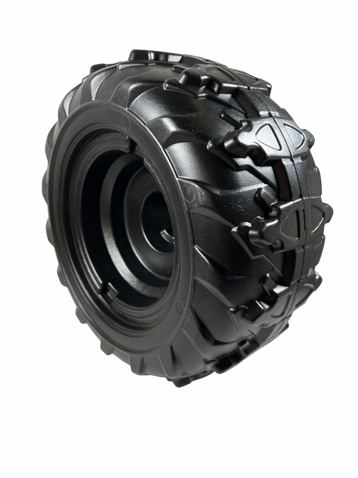 Authentic Black Wheel for Jurassic World Dino Racer ATV - Model 3900-6454