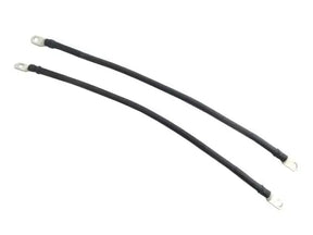# 2 Awg HD Golf Cart Battery Cable (2-12" Black) E-Z-GO Jumper Cables U.S.A MADE AC DC WIRE AND SUPPLY