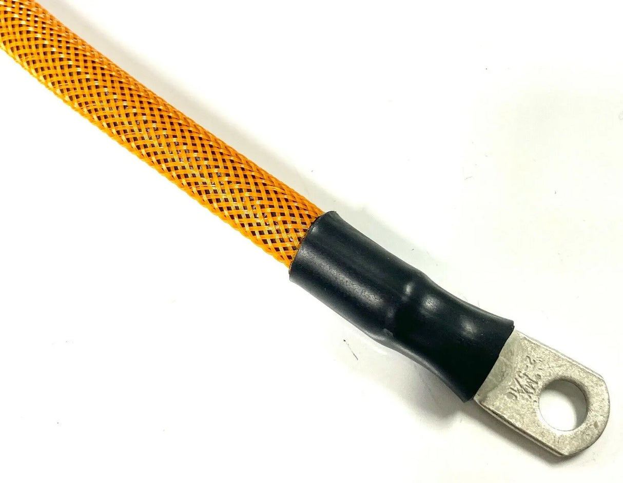 Ezgo battery Cables 1 GAUGE AWG golf cart TXT 36V BRAIDED 5pc Set COLOR CHOICES AC DC WIRE AND SUPPLY
