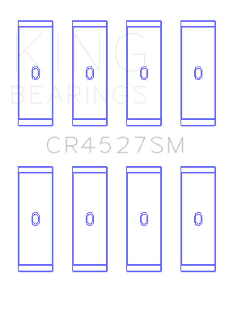 King Engine Bearings VW/Audi CAva/CAxa/Blf/Blg/Bts (Size +0.25mm) Connecting Rod Bearing Set