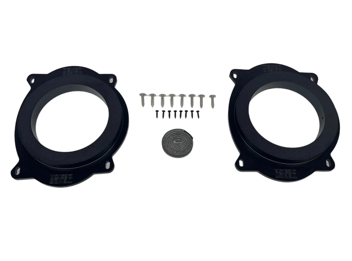 2007-2021 Toyota Tundra Speaker Adapters | 1-inch CNC-Machined HDPE Ten87 Design