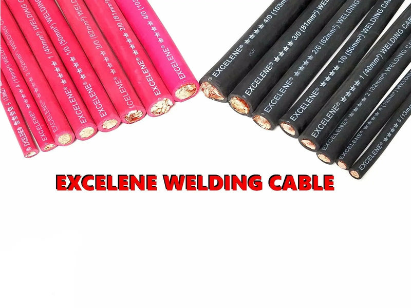 EXCELENE Battery and Welding Cable Copper 4/0 TO 6 Gauge AWG Size BY THE FOOT EXCELENE