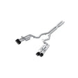 MBRP 2024 Ford Mustang Dark Horse 3in Dual Split Rear Exit Exhaust w/ Quad CF Tips - T304 MBRP