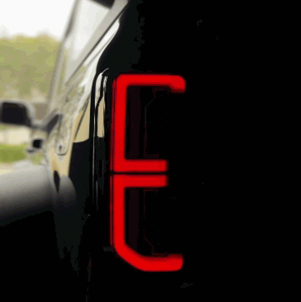 Ford 21-26 Bronco Tail Lights High-Powered OLED Bar Style Running & LED Brake Lights, Includes OLED Startup Sequence - Multiple Options