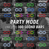 MadJax Decibel 26-Inch Golf Cart Soundbar with Bluetooth, RGB Lights & 500W Audio