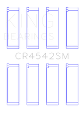 King Engine Bearings Honda K-Series (Except A3)/16V 2.0L/2.3L/2.4L (Size +0.50mm) Conrod Bearing Set