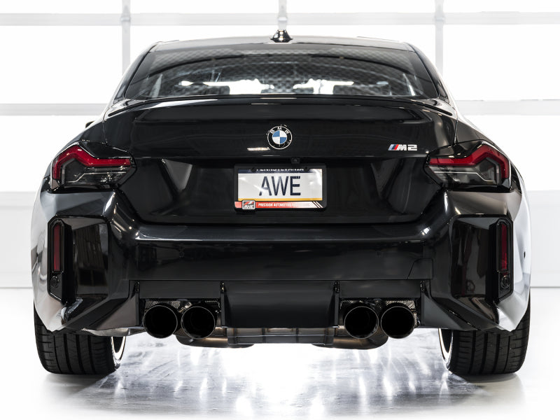 AWE Tuning 23-24 BMW G87 M2 SwitchPath Edition Exhaust - Diamond Black Tips