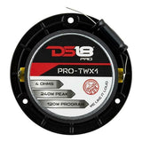DS18 4 Channel Amplifier 2 TWX1 Super Tweeters 4x 6.5 Full Range Loud Speakers