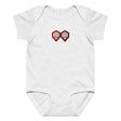 Double Trouble Baby jersey bodysuit Workshop 12
