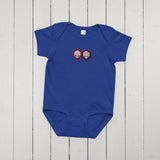 Double Trouble Baby jersey bodysuit Workshop 12