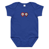 Double Trouble Baby jersey bodysuit Workshop 12