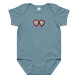 Double Trouble Baby jersey bodysuit Workshop 12