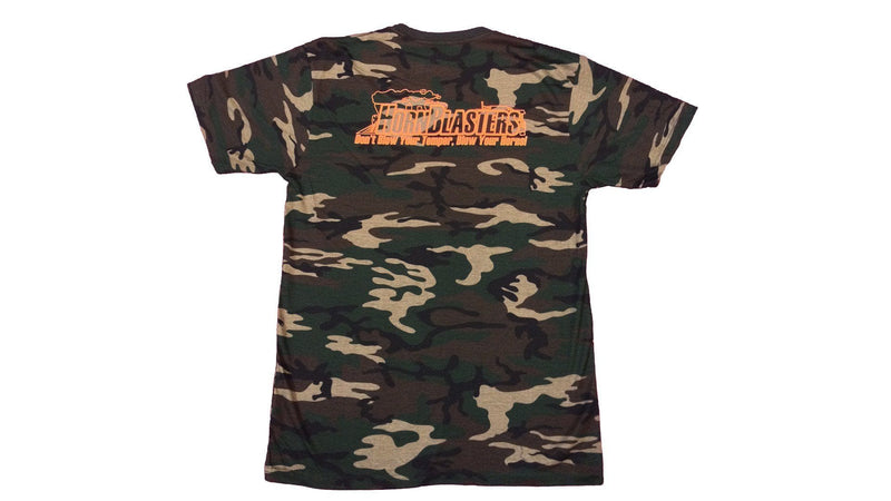HornBlasters Camo Train Logo T-Shirt