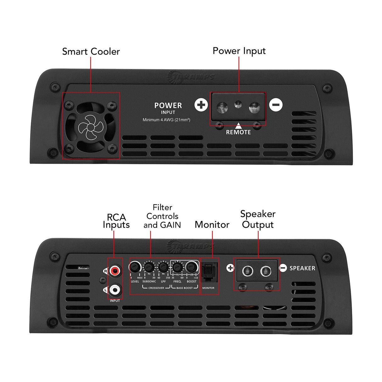 Taramps BASS 3K Car Audio Amplifier Taramps US