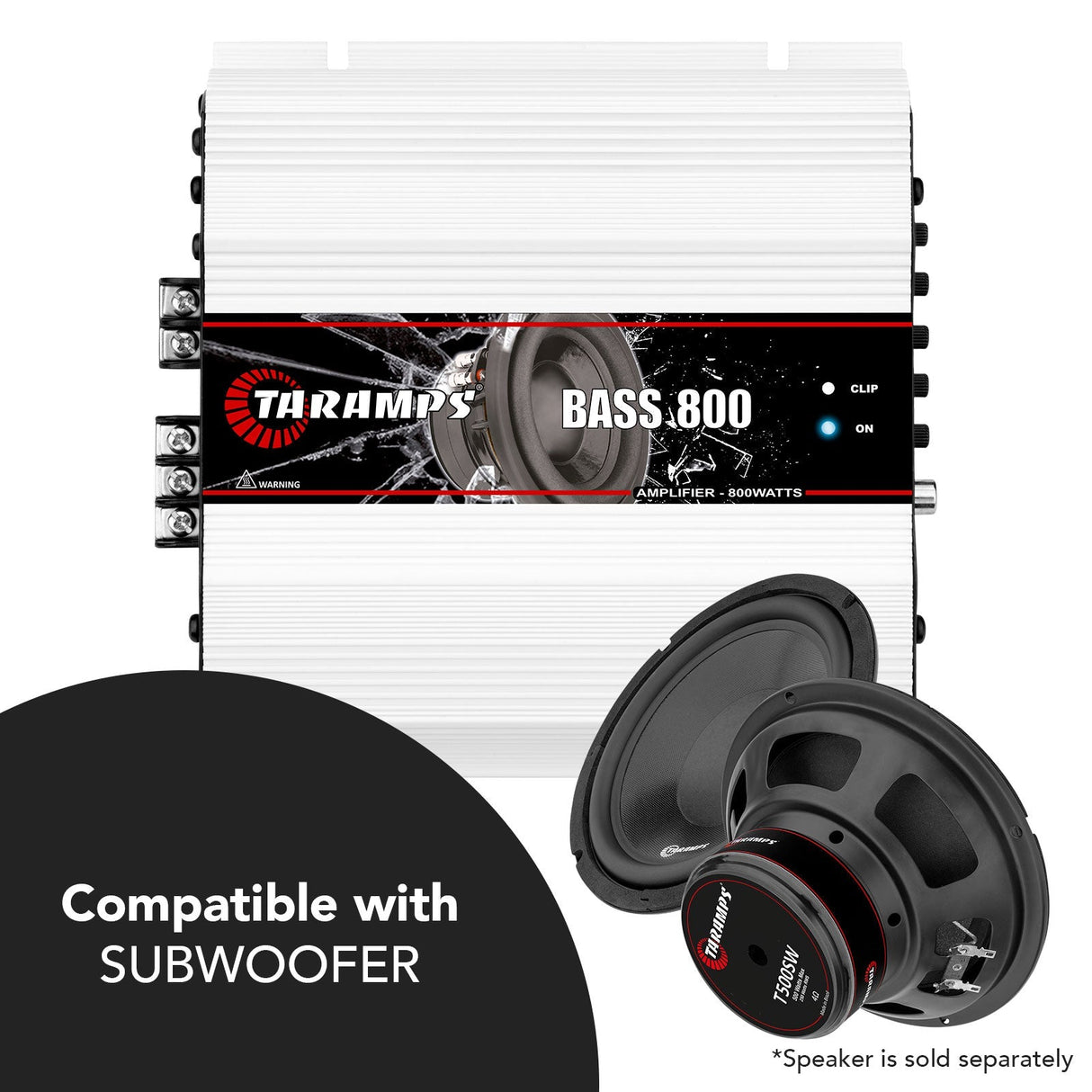 Taramps Bass 800 Car Audio Amplifier Taramps USA