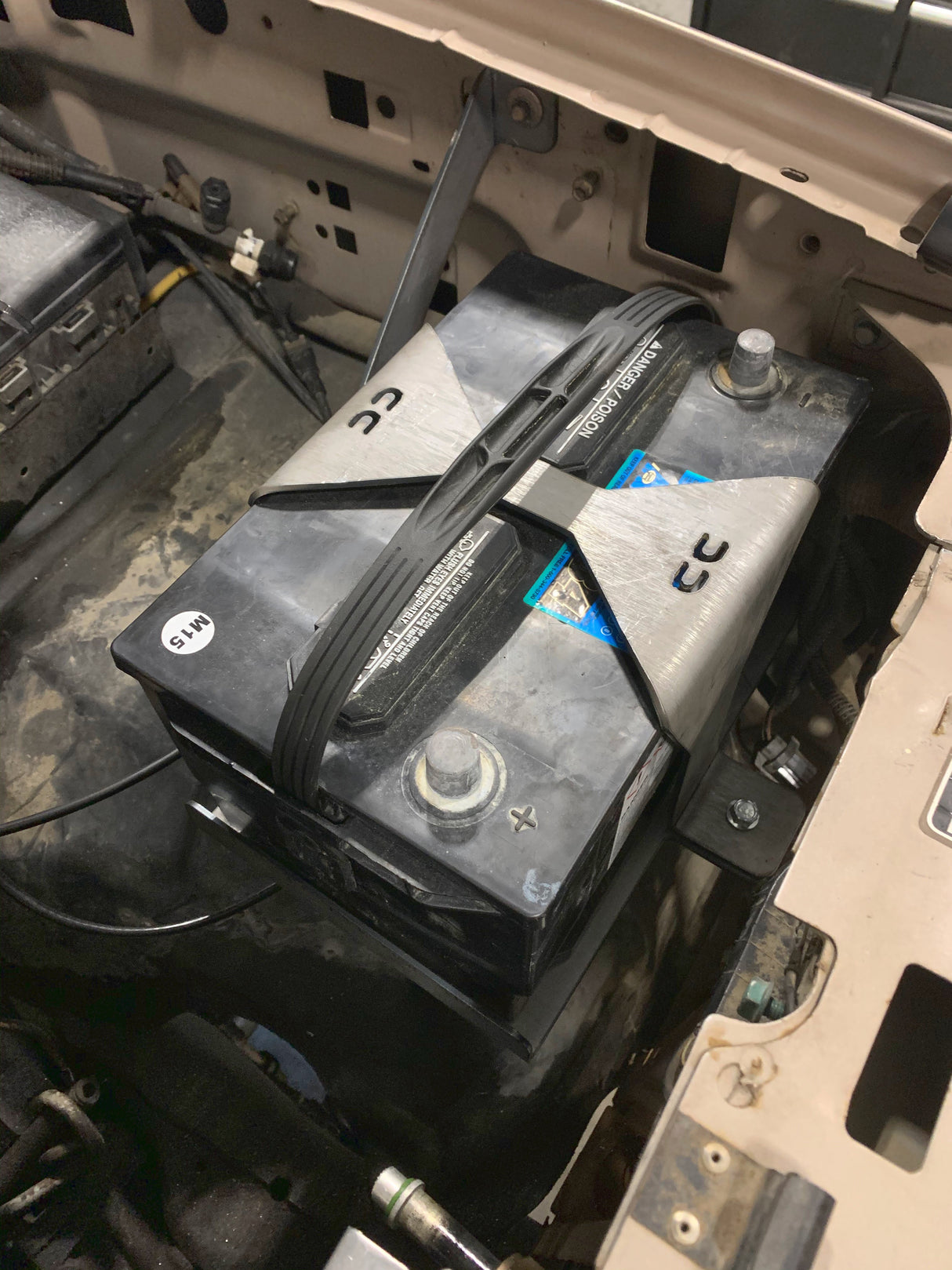 Carrick Customs Battery Tray - 1992-1997 Ford F250/F350 Carrick Customs