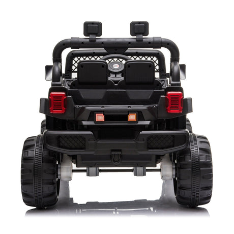 BBH-016 Dual Drive 12V 4.5A.h 2.4G Remote Control Off-Road Vehicle in Black