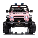 BBH-016 Dual Drive 12V 4.5A.h 2.4G Remote Control Pink Off-Road Vehicle